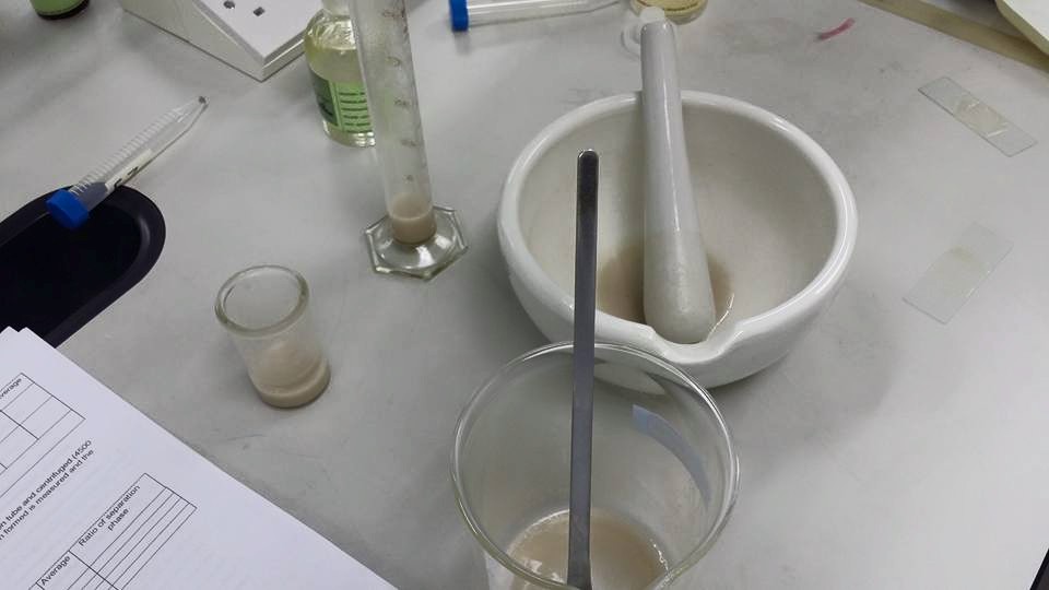 preparation of emulsion