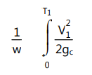 Bernoulli’s Theorem equation